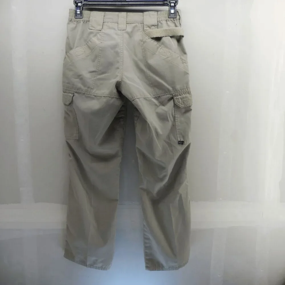 5.11+ TACTICAL Taclite Pro Ripstop Pants Women's Size 4 Long‎ Khaki 64360 EUC